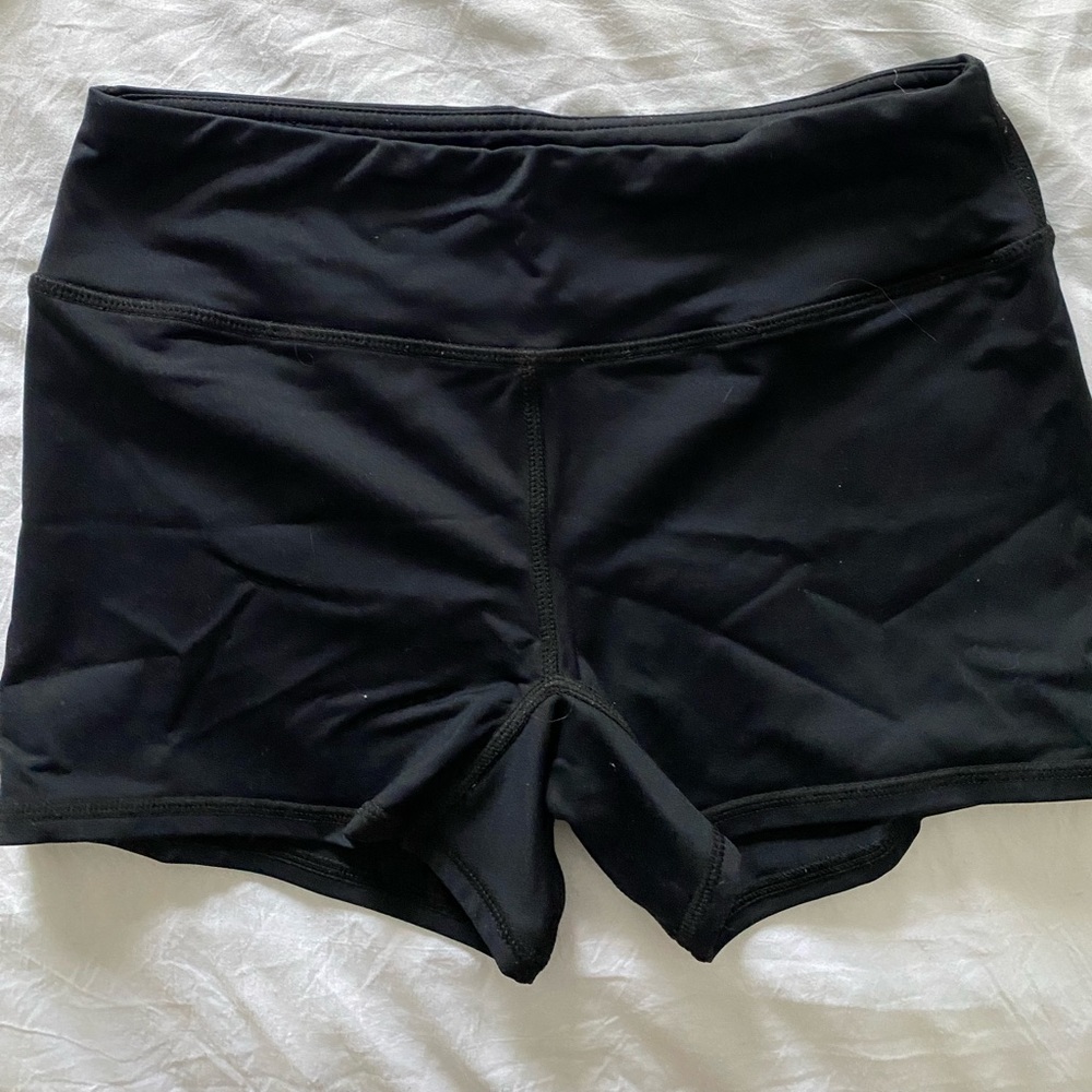 black spandex
